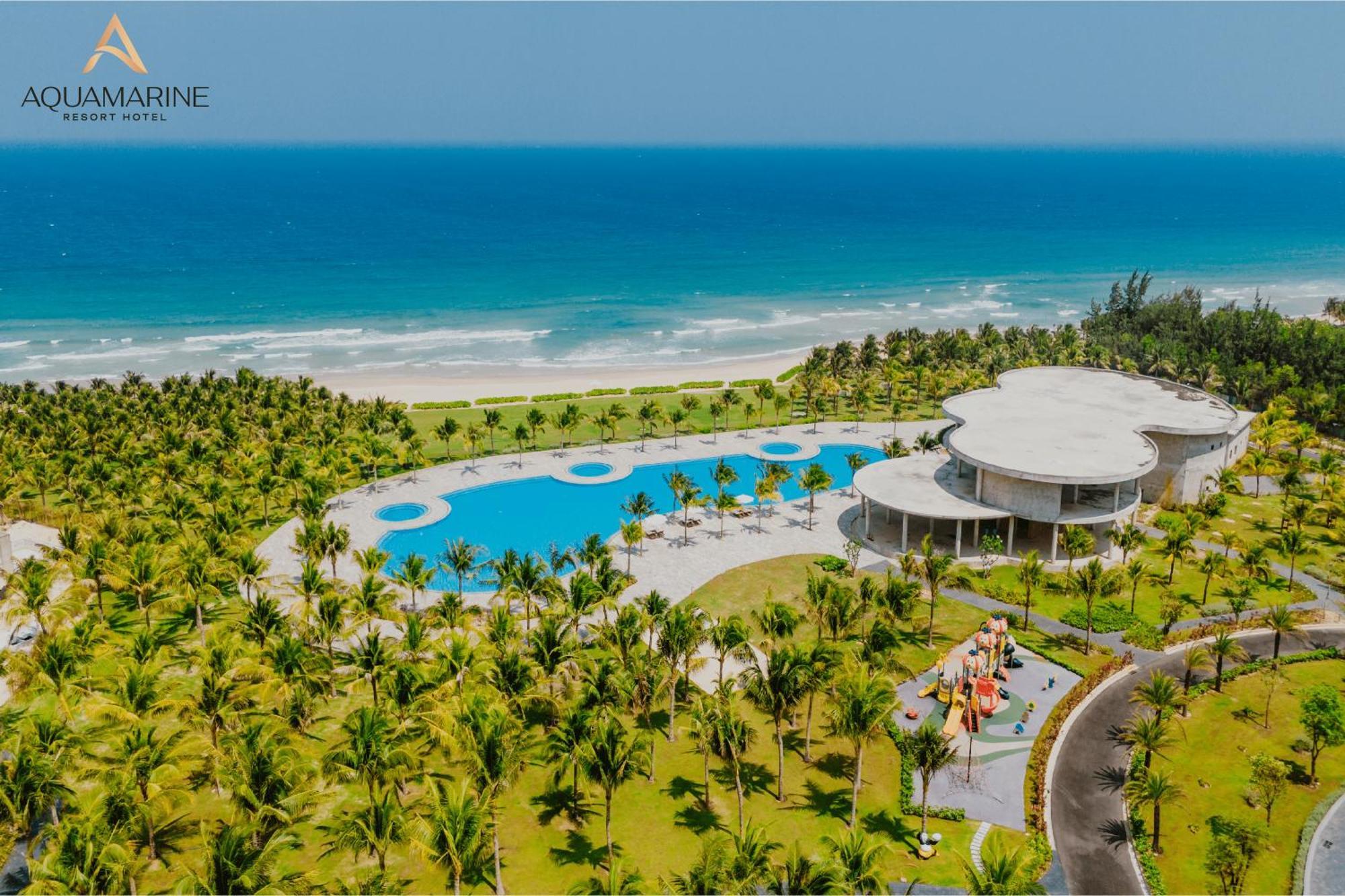 Aquamarine Beachfront Resort & Spa كام رانه المظهر الخارجي الصورة