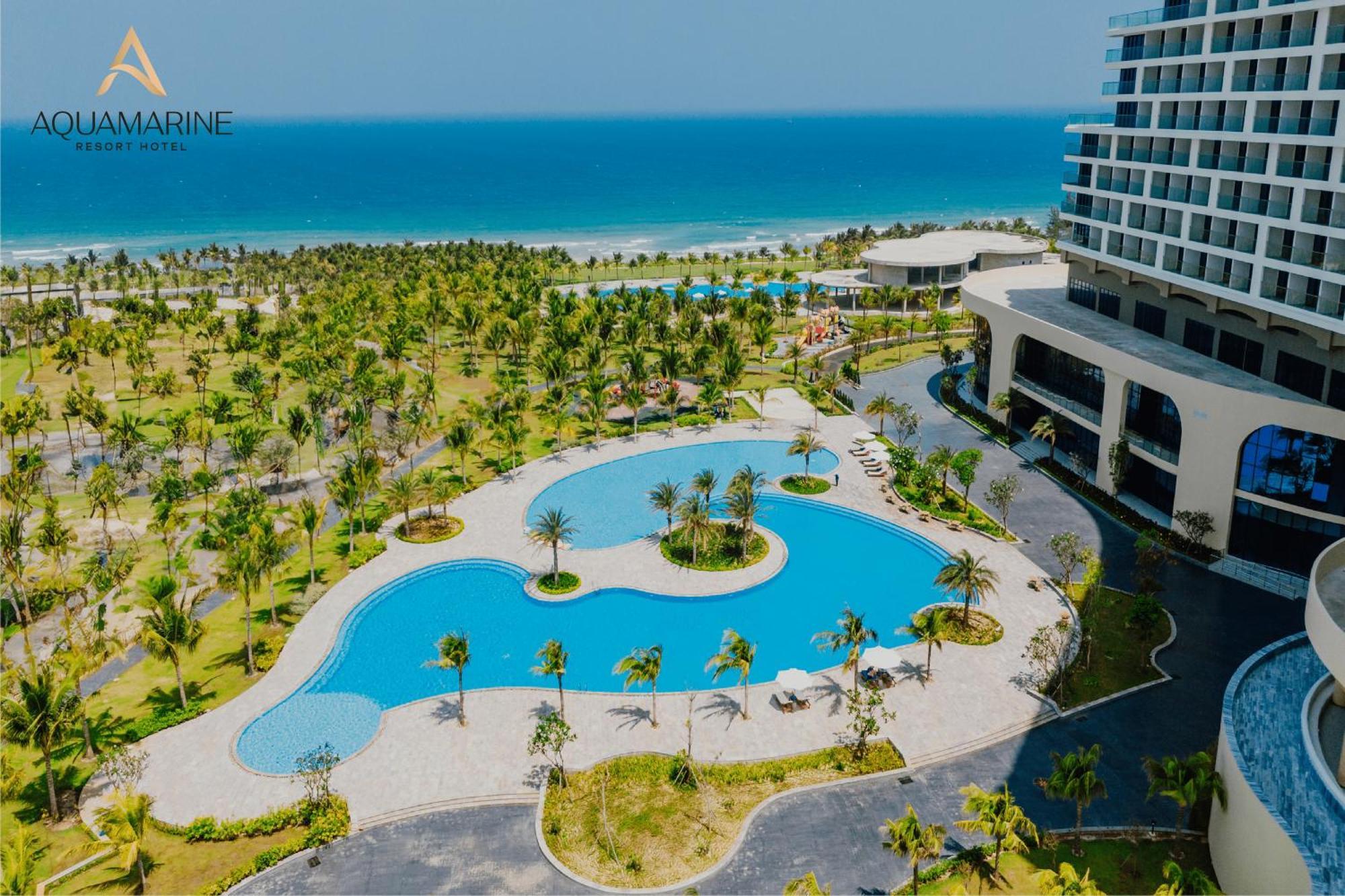 Aquamarine Beachfront Resort & Spa كام رانه المظهر الخارجي الصورة
